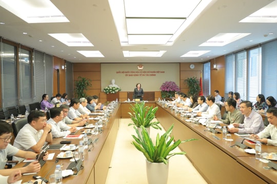 Tăng cường phối hợp, nâng cao hiệu quả hoạt động của Ủy ban Kinh tế và Tài chính