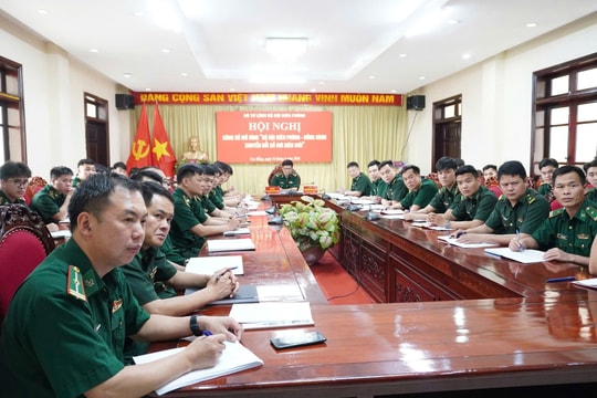 Bộ đội Biên phòng tỉnh Cao Bằng tham gia triển khai mô hình "Đồng hành chuyển đổi số nơi biên giới"