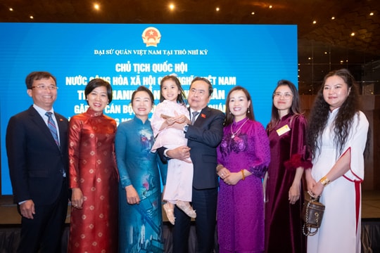 Chủ tịch Quốc hội Trần Thanh Mẫn gặp mặt cộng đồng người Việt Nam tại Thổ Nhĩ Kỳ