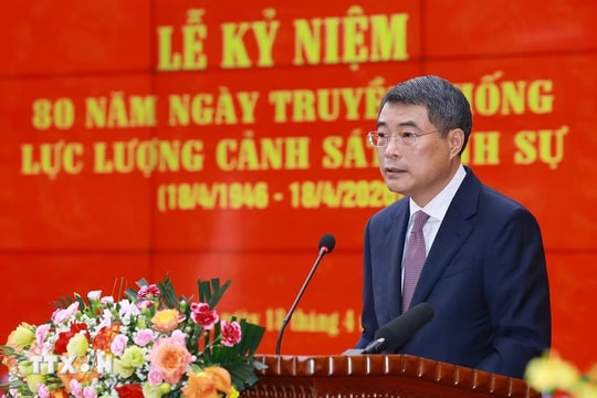 Thủ tướng Lê Minh Hưng: Tên gọi “Cảnh sát hình sự” mãi là niềm tin cậy của Nhân dân