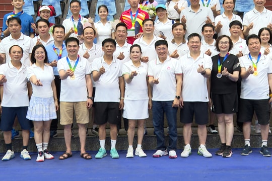 Giải Pickleball chào mừng kỷ niệm 65 năm ngày thành lập Hội đồng Dân tộc