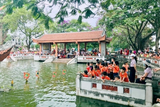 Rối nước giữ hồn xưa trong nhịp sáng tạo