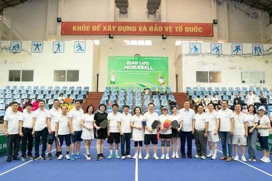 Phó Chủ tịch Quốc hội Nguyễn Thị Thanh dự Giải Pickleball chào mừng kỷ niệm 65 năm Hội đồng Dân tộc