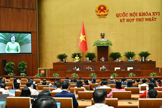 Thông cáo báo chí số 10 Kỳ họp thứ Nhất, Quốc hội khóa XVI