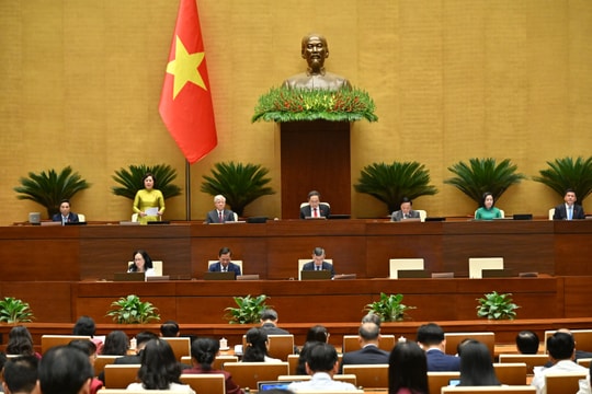 Chiều 20/4/2026, Quốc hội thảo luận tại Hội trường