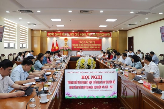 Kỳ họp thứ Hai, HĐND tỉnh Thái Nguyên sẽ được tổ chức ngày 28/4