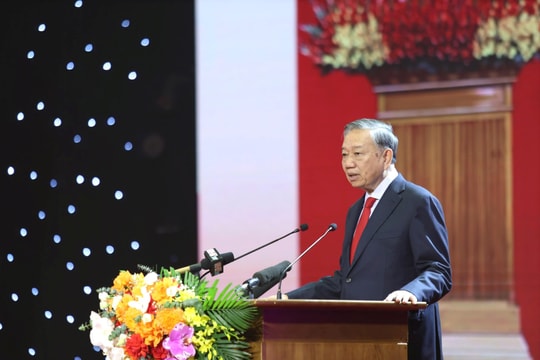 Tổng Bí thư, Chủ tịch nước Tô Lâm dự Lễ kỷ niệm 120 năm Ngày sinh Tổng Bí thư Hà Huy Tập