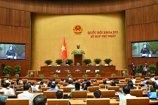 Một số hình ảnh Quốc hội nghe tờ trình, báo cáo thẩm tra và thảo luận về dự thảo Luật sửa đổi, bổ sung một số điều của 4 luật về thuế