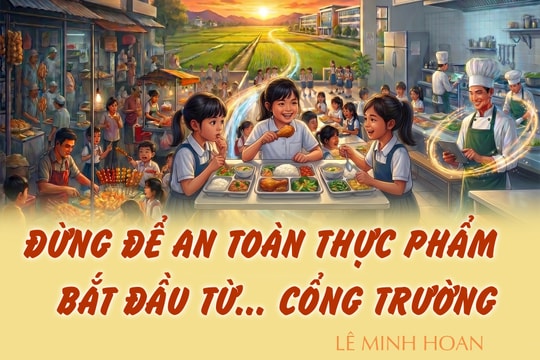 Đừng để an toàn thực phẩm bắt đầu từ… cổng trường