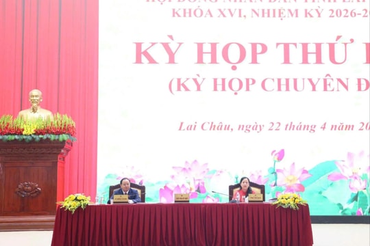 Khai mạc kỳ họp thứ Hai, HĐND tỉnh Lai Châu khóa XVI