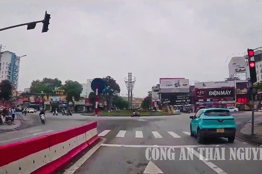 Thái Nguyên: Xử lý nghiêm lái xe ô tô taxi “Không chấp hành hiệu lệnh của đèn tín hiệu giao thông”