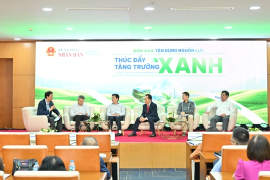 Diễn đàn “Tận dụng nguồn lực thúc đẩy tăng trưởng xanh 2026”