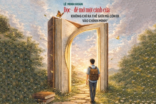 Đọc - để mở một cánh cửa chỉ ra thế giới mà còn đi vào chính mình*