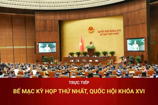 Tường thuật: Bế mạc Kỳ họp thứ Nhất, Quốc hội Khoá XVI