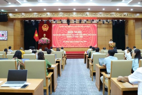 Cao Bằng: Tổ chức tập huấn, bồi dưỡng cho đại biểu HĐND các cấp