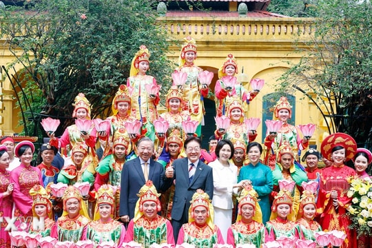 Tổng Bí thư, Chủ tịch nước Tô Lâm và Phu nhân chủ trì Chương trình hữu nghị đặc biệt tại Hoàng Thành Thăng Long