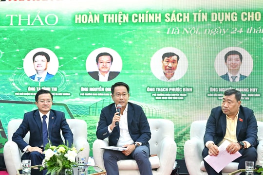 Bảo vệ nông dân trước rủi ro để dẫn vốn vào nông nghiệp số, nông nghiệp xanh