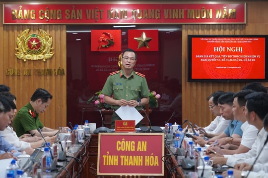 Thanh Hóa: Xử lý dứt điểm các dự án chuyển đổi số chậm tiến độ