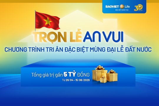 “Trọn Lễ an vui”: Bảo Việt Nhân thọ tri ân khách hàng dịp Lễ giỗ Tổ và 30/4 – 1/5 với 4.400 quà tặng ý nghĩa