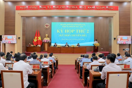 Quảng Ngãi: Thông qua 8 dự thảo nghị quyết tại Kỳ họp thứ hai, HĐND tỉnh khóa XIV, nhiệm kỳ 2026 - 2031.