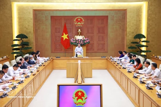 Prime Minister Le Minh Hung works with Ministry of Culture, Sports and Tourism