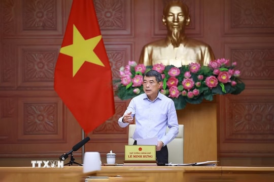 Thủ tướng Lê Minh Hưng làm việc với Bộ Văn hóa, Thể thao và Du lịch