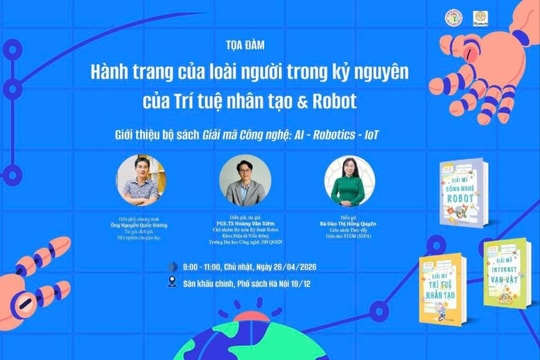 Ra mắt bộ sách giúp giải mã AI, robot và công nghệ tương lai