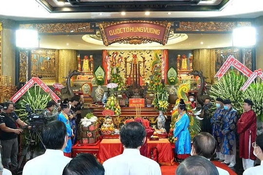 TP Hồ Chí Minh: Nhiều hoạt động tưởng nhớ Quốc Tổ Hùng Vương
