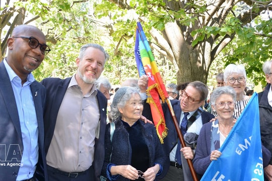 First European memorial to AO/dioxin victims inaugurated in Paris
