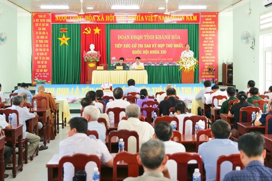 Cử tri xã Phước Dinh kiến nghị bảo đảm quyền lợi của người dân khi thực hiện dự án