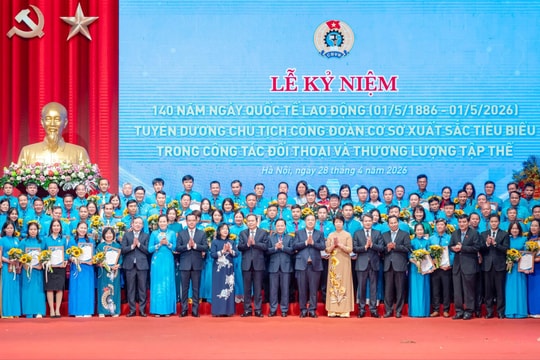 Một số hình ảnh tại Lễ kỷ niệm 140 năm ngày Quốc tế Lao động