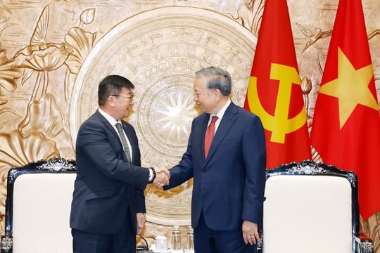 Tổng Bí thư, Chủ tịch nước Tô Lâm tiếp Đại sứ Đặc mệnh toàn quyền Mông Cổ tại Việt Nam