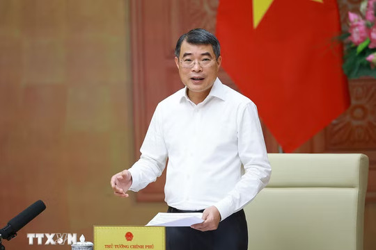 Thủ tướng Chính phủ Lê Minh Hưng làm việc với Bộ Xây dựng