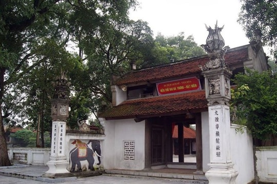 Đưa Di tích quốc gia đặc biệt Đền Hát Môn thành điểm du lịch hấp dẫn của Hà Nội