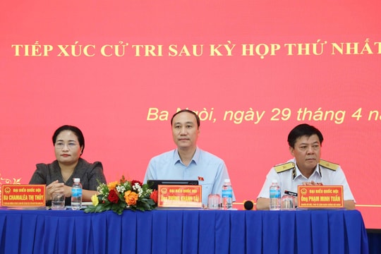 Cử tri phường Ba Ngòi kiến nghị nâng cấp, mở rộng đường tỉnh lộ 9 qua địa bàn