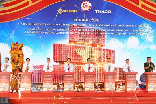 TP. Hồ Chí Minh khởi công các dự án trọng điểm định hình siêu đô thị tầm vóc khu vực và quốc tế