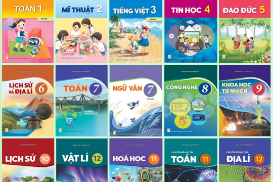 Sách giáo khoa in từ các năm trước tiếp tục được sử dụng cho năm học 2026