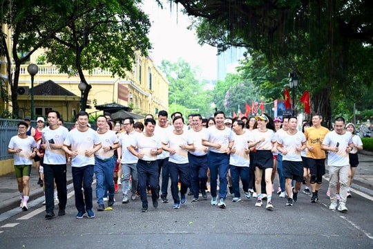 Phát động giải chạy trực tuyến “75 năm Ngân hàng Việt Nam”, quy đổi thành tích thành 7,5 tỷ đồng an sinh