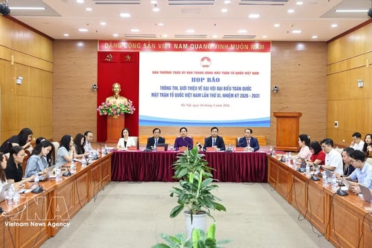Vietnam Fatherland Front to hold 11th National Congress on May 11-13