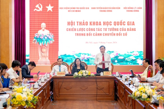 Xây dựng “thế trận lòng dân trên không gian mạng”