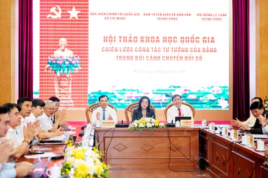 Khai mạc Hội thảo “Chiến lược công tác tư tưởng của Đảng trong bối cảnh chuyển đổi số”