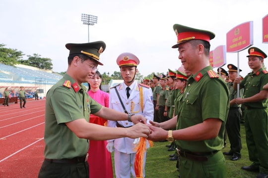 Gần 1.600 vận động viên tham gia hội thao “khỏe vì an ninh Tổ quốc”