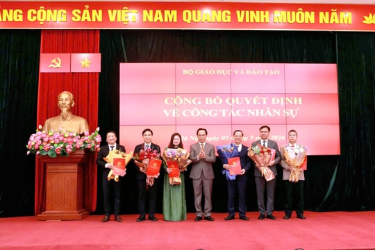 Bộ GD-ĐT điều động, bổ nhiệm nhiều vị trí lãnh đạo các đơn vị