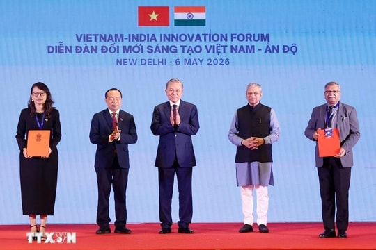 Tổng Bí thư, Chủ tịch nước Tô Lâm dự Diễn đàn Đổi mới Sáng tạo Việt Nam - Ấn Độ