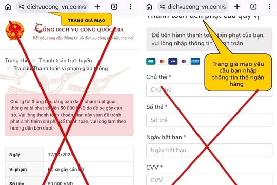 Siết chặt phòng ngừa lừa đảo từ chiêu trò “phạt nguội 50.000 đồng”