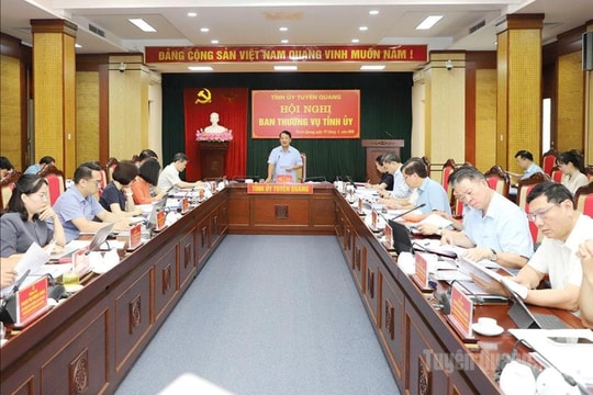 Tuyên Quang: Tiếp tục rà soát, sắp xếp, hoàn thiện tổ chức bộ máy theo hướng tinh gọn, hoạt động hiệu lực, hiệu quả