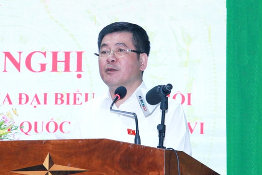 Phó Chủ tịch Quốc hội Nguyễn Hồng Diên tiếp xúc cử tri các xã, phường thuộc đơn vị bầu cử số 2 tỉnh Gia Lai