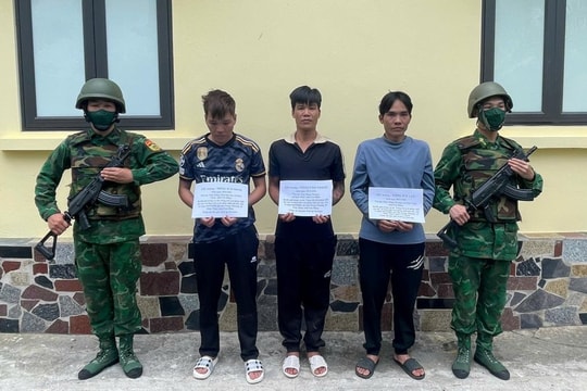 Cao Bằng: Đồn Biên phòng Đàm Thuỷ phát hiện, bắt giữ 3 đối tượng tàng trữ, mua bán trái phép chất ma tuý