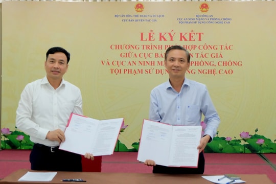 Cục Bản quyền tác giả và A05 hợp tác chống vi phạm bản quyền trên môi trường số