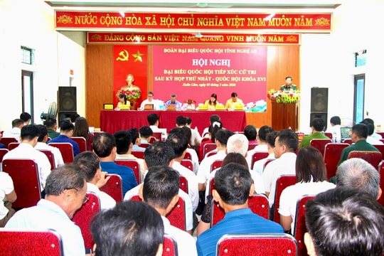 Nghệ An: Cử tri kiến nghị đầu tư xây dựng cầu Phuống, tạo động lực phát triển vùng ven sông Lam